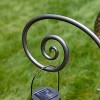 ACHLA Designs 2pc Fiddlehead Poles Wrought Iron Bird Bath Stand - 2 of 4