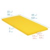 ECR4Kids SoftZone Rainbow Rest Mat, 2in, 5-Piece - 2 of 4