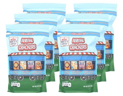 Happy Snacks Animal Crackers - Case of 6/8 oz