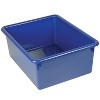 Romanoff Products Romanoff Plastic Stowaway 5" Letter Box No Lid Blue Pack of 3 (ROM16104-3) - 2 of 2