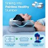 Aghana Digitals Cervical Neck Pillow for Side Sleepers, Ergonomic Memory Foam - 2 of 4