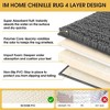 BAGOKIE 3 Piece Chenille Bathroom Rug Set - 4 of 4