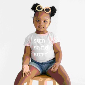 The Juniper Shop Sun Sand Surf Toddler Short Sleeve Tee - 1 of 4