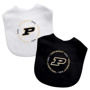 BabyFanatic Officially Licensed Unisex Baby Bibs 2 Pack - NCAA Purdue Boilermakers