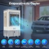 ROVSUN 130L Portable Swamp Cooler with Remote, 9000CFM Evaporative Air Cooler Fan with Oscillating Timer & Ice Packs for Indooor Outdoor Patio Garage - 2 of 4