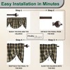 Park Designs Buffalo Check Lined Valances 60"x20" - 4 of 4