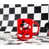 Silver Buffalo Disney Mickey Mouse Thumbs-Up Glass Coffee Mug | Holds 18 Ounces - 3 of 4