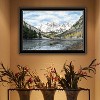 The Maroon Bells Black Framed Wall Art for Living Room, Bedroom Wall Art Print for Home Decor by Billy Jacobs - 2 of 4