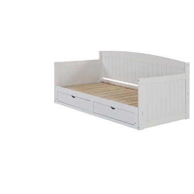 White Pine King Daybed with Storage Drawers