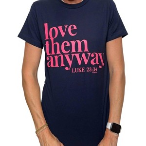 Women's Love Them Anyway T-Shirt - FOX & OWL APPAREL - 1 of 1