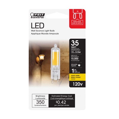 Feit 35 Watt Equivalence G9 Warm White LED Bulb