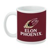 Elon University Phoenix Logo Ceramic Coffee Mug Novelty Gift Mugs for Coffee Tea and Hot Drinks 11oz White - 3 of 4