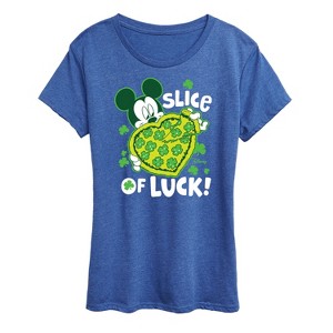 Women's - Disney - Slice Of Luck Short Sleeve Graphic T-Shirt - 1 of 4