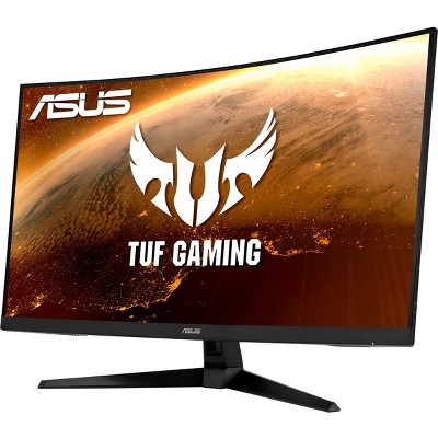 ASUS TUF VG328H1B 32 Inch Full HD 1920 x 1080 1ms 165Hz 1080P Extreme Low Motion Blur Adaptive-sync FreeSync Premium Eye Care Curved Gaming Monitor - Black