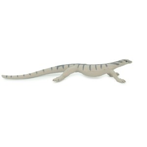 Collectible Wildlife Gifts | Desert Monitor Lizard, Hand Painted, Educational, Rubber Reptile, Realistic Figure,  Model,  Gift,    3"   SF23 B45 - 1 of 4
