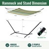 EchoSmile 6.5 ft. Hammock Bed with Detachable Stand - 2 of 4