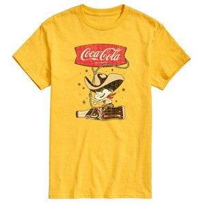 Men's - Coca-cola - Coca Cola Cowboy Short Sleeve Graphic T-Shirt - 1 of 4