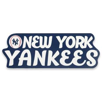 MLB New York Yankees Retro Wood Wall Decor
