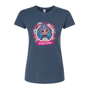 Women's - LOL Surprise! - Royal Rebel Fitted Graphic T-Shirt - 1 of 3