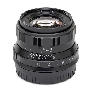 Koah Artisans Series 35mm f/1.2 Manual Focus Lens for Fujifilm FX (Black) - 1 of 3