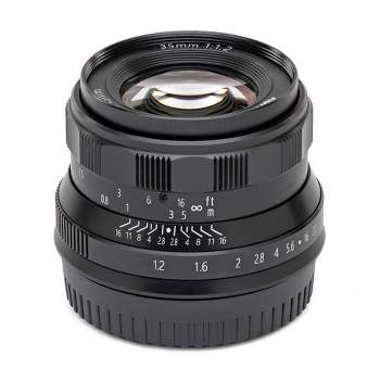 Koah Artisans Series 35mm f/1.2 Manual Focus Lens for Fujifilm FX (Black)