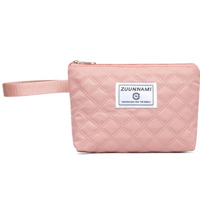 Diamond patterned hand bag, compact and easy to store, suitable for mobile phones, lipstick, change and keys, fashionable and practical
