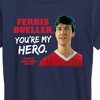Women's - Ferris Bueller's Day Off - Ferris My Hero Short Sleeve Graphic T-Shirt - 2 of 4