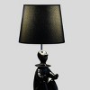 21.25" Modern Polyresin Table Lamp with Built-In Phone Holder, Accent Lamp for Living Room or Bedroom – The Pop Home - 4 of 4