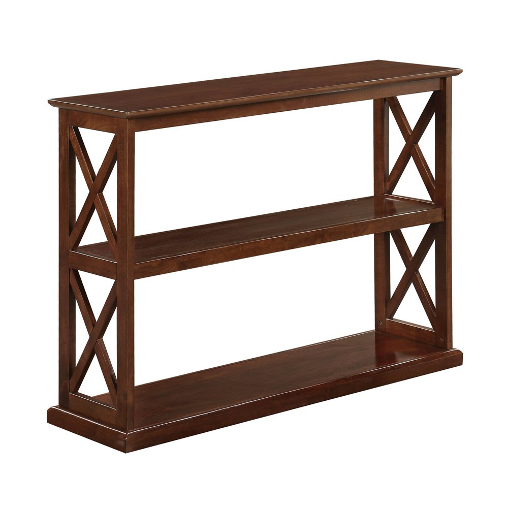 Breighton Home Coventry Console Table with Shelves Espresso : Transitional Style, MDF, Spot Clean, for Entryway