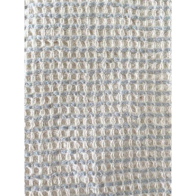 Gray Mini Waffle Striped Turkish Cotton Bath Towel