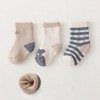 MyKids-Usa Baby Cartoon Print Pattern Thickened Soft Cotton Socks - 2 of 4