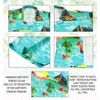 LA LEELA Men's Hawaiian Shirts Short Sleeve Button Down Shirt Mens Vacation Shirts Summer Casual Shirts for Men Funny - 3 of 4