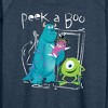 Women's - Disney - Peek A Boo Lightweight French Terry Wide Neck Long Sleeve Shirt - 2 of 4