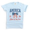 Simply Sage Market America Land of the Free Coquette Garment Dyed Tee - 2 of 4