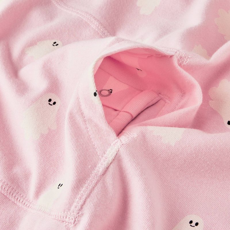 Girls' 2pk Adaptive Short Sleeve Halloween Dress - Cat & Jack™ Black/Pink, 5 of 6