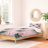 Deny Designs 3pc Twin/Twin XL Angela Minca Chrysanthemum Duvet and Sham Set - 2 of 4