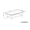 Mark & Day Ericca Modern Coffee Table - 4 of 4