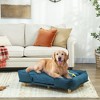 Raised Dog Couch with Comfortable Cushion, Pine Wood Legs, Foot Pads for Large-Sized Dogs Indoor Use - 2 of 4