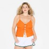 Women's Game Day Flyaway Woven Tank Top - Wild Fable™ - 2 of 3