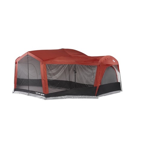 Tan Red Dome Tents Wenzel Kodiak Family Cabin Dome Tent Tents