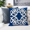 Tramull 20"x20" Polyester Velvet Pillowcase, Hidden Zipper for Easy Removal - 4 of 4