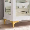 Kings Brand Furniture Cataleya 3-Tier Curio Cabinet – Modern Display Case with Storage Shelves for Figures & Collectibles - 4 of 4