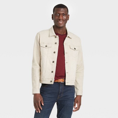 trucker jacket khaki