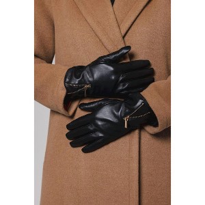 Women's Wo's Bai Leather Glove With Zipper - RINO & PELLE - 1 of 2