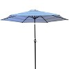 Maria 9Ft uv-cut Patio Cantilever Umbrella for Garden, Poolside, Outdoor Furniture - Maison Boucle - 2 of 4