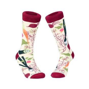 Fall Vegetable and Fruit Socks (Women's Sizes Adult Medium) -  from the Sock Panda