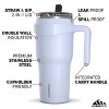 Hydrapeak Roadster 40oz Stainless Steel Tumbler Double Wall Vacuum Insulated Water Bottle With Handle & 2 in 1 Straw Lid - 2 of 4