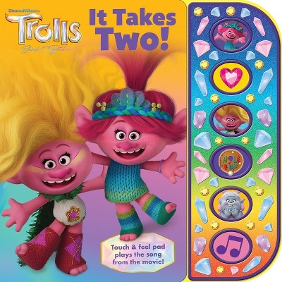 DreamWorks Trolls Band Together: It Takes Two! Sound Book - by  Pi Kids (Board Book)