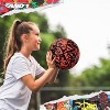 AND1 Fantom Graffiti 28.5 Rubber Basketball - Intermediate Streetball for Indoor/Outdoor Play, Size 6 Includes Pump - 4 of 4