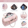 LOVEVOOK Travel Duffle Bag,Carry on Overnight Bag with Shoe Compartment - 3 of 3